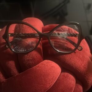 Chocolate Chloe frames ready to wear or prescription.